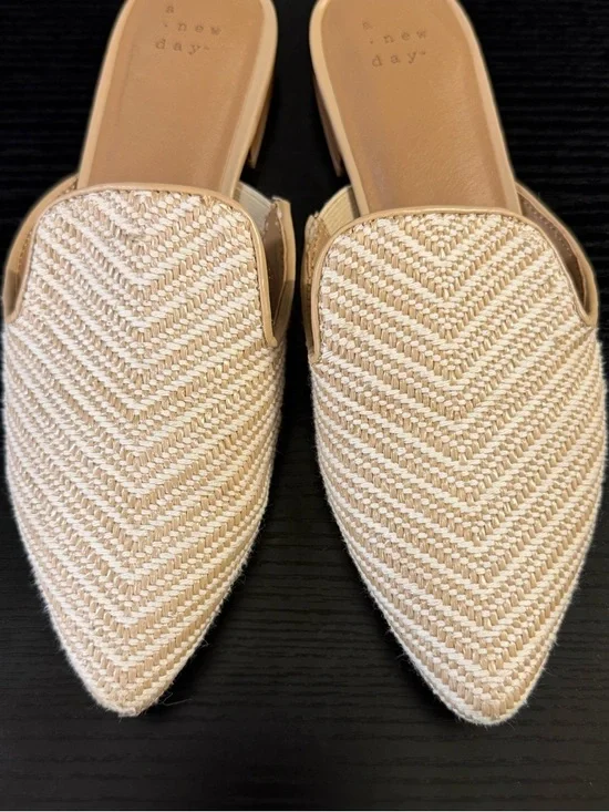 A New Day Woven Backless Slide Mules - Picture 3 of 9